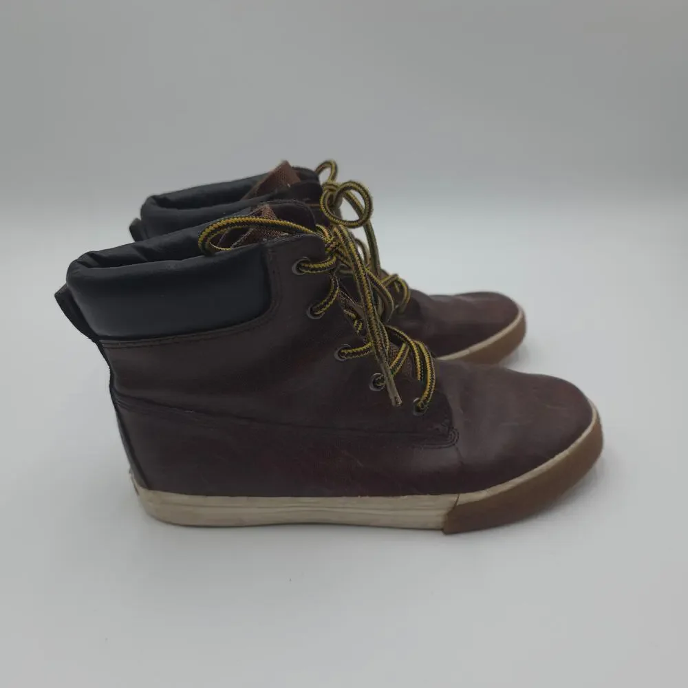 Hanna Andersson Sune Vulcanized Boot in Brown Size 4